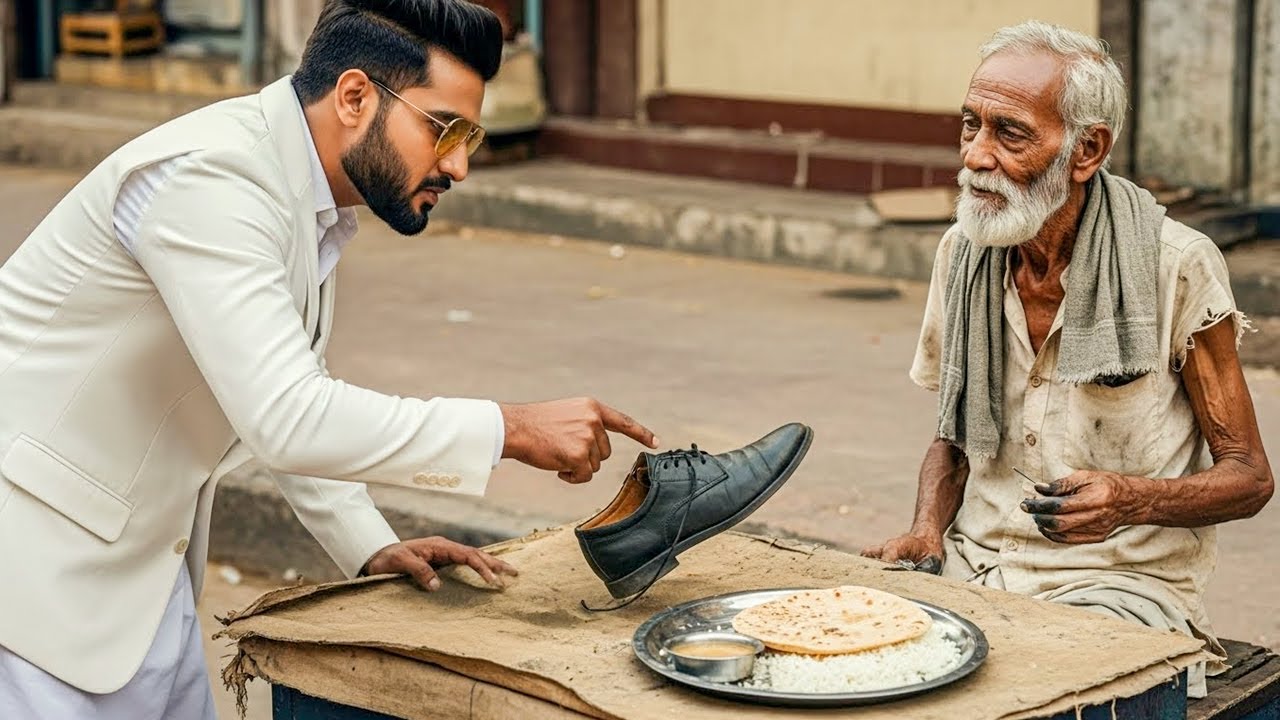 अमीरजादे ने बूढ़े मोची के मुँह पर जूता फेंक कर मारा... मोची ने उसे जीवन की सबसे बड़ी सीख दी। 🙏