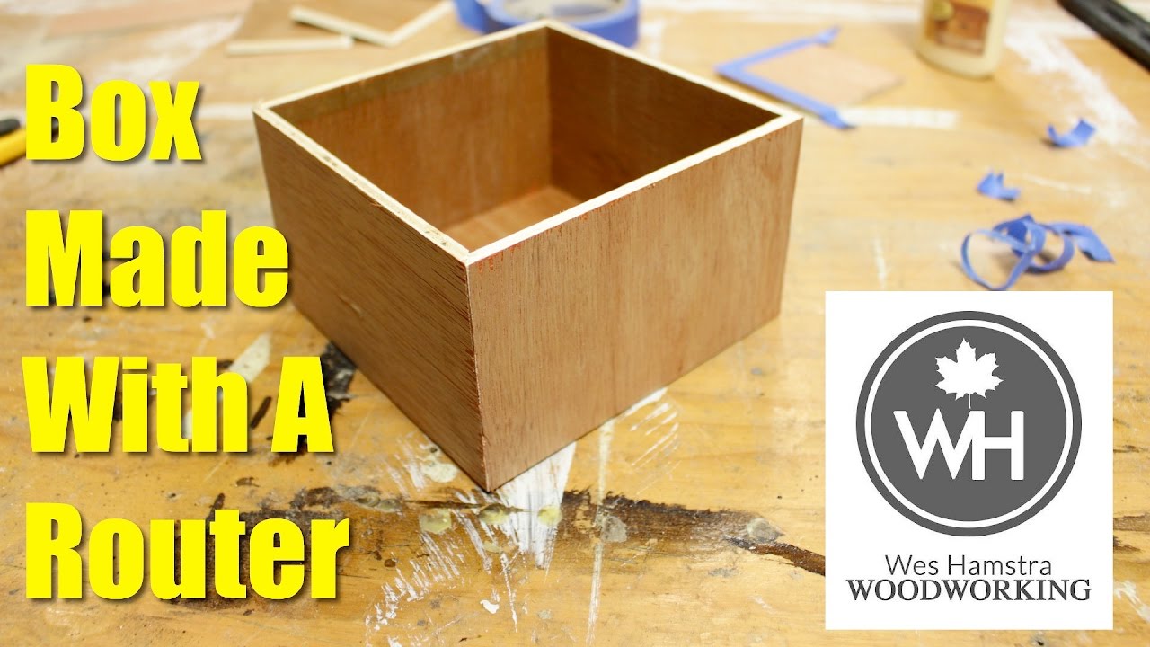 Simple Box Made Using A Router