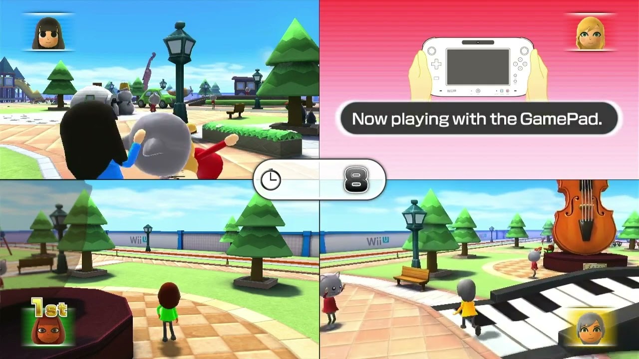 Can U Find Mii?  (Wii Party U - Lost and Found Square)