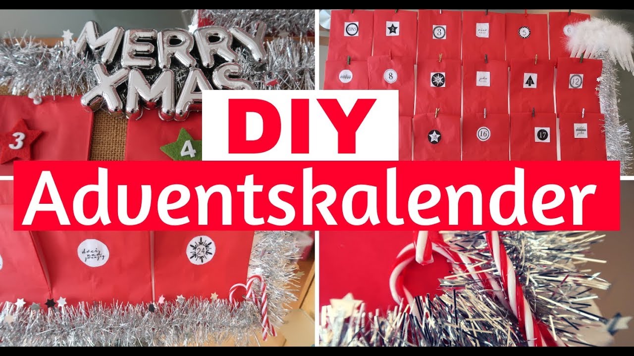 DIY ADVENTSKALENDER | SUPER GÜNSTIG - UNTER 10 €| EINFACH UND SCHNELL| Fräulein Jasmin
