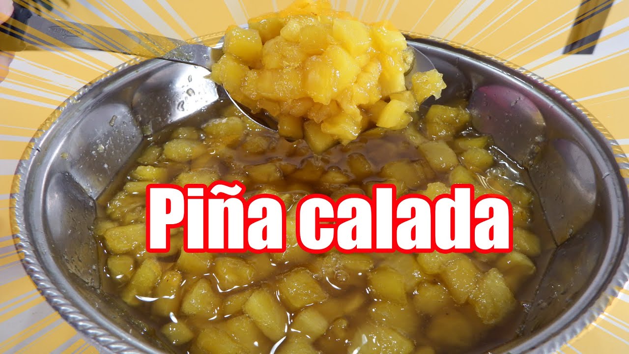 Como calar la piña explicado paso a paso
