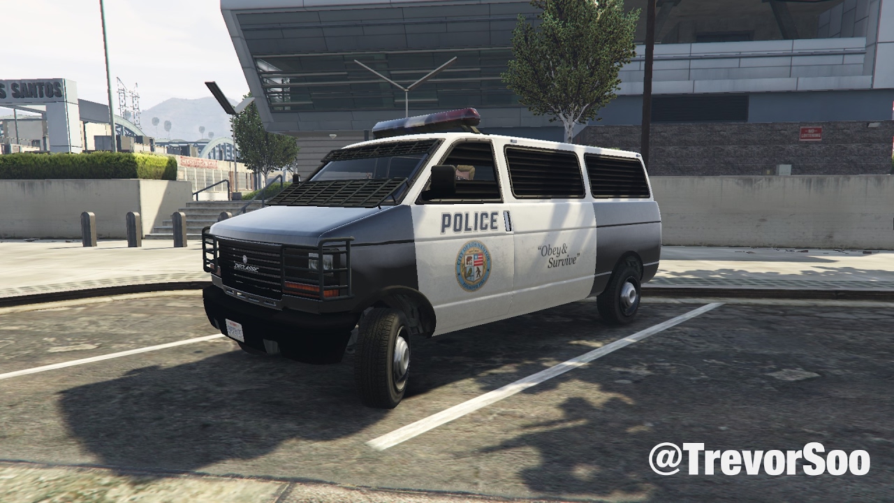 How to obtain the LSPD Police Transporter - Tips & Tricks (GTA Online PC)
