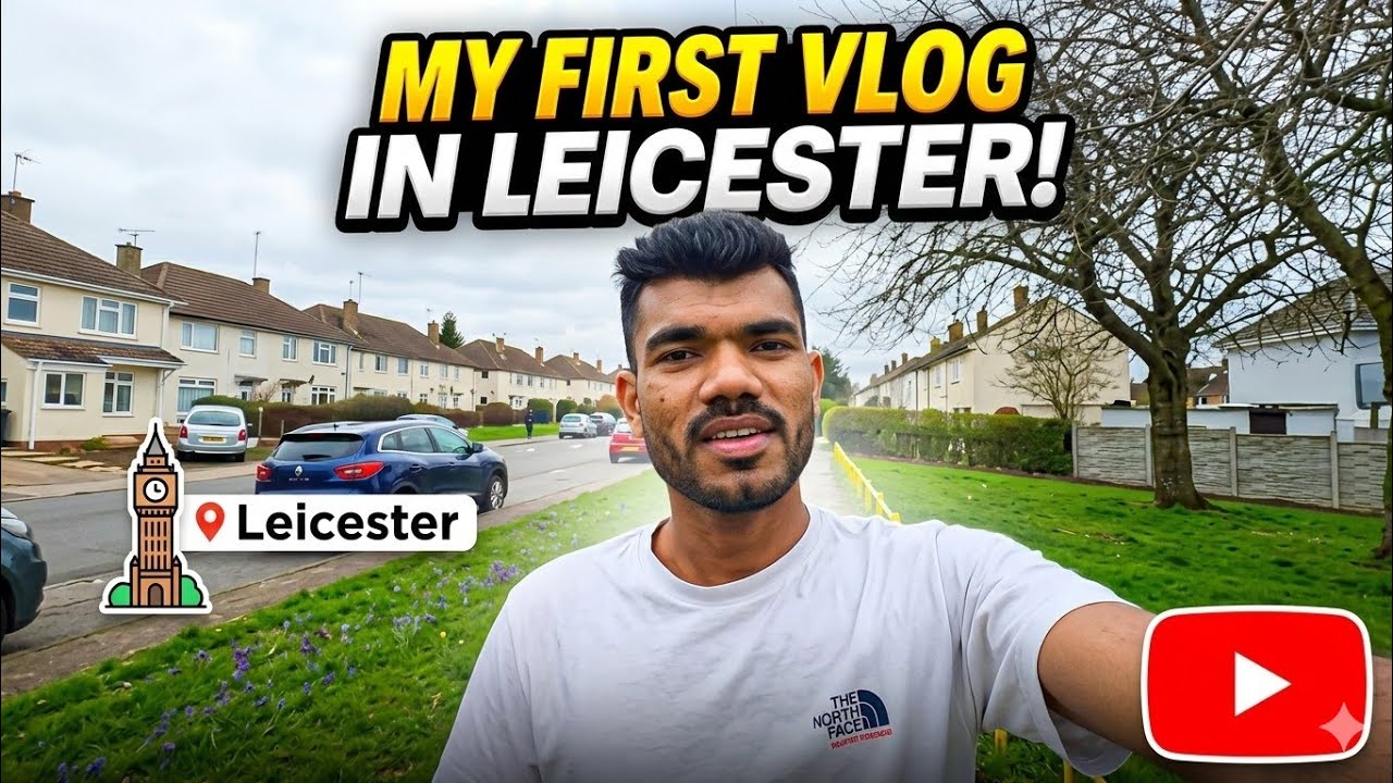 My first vlog in Leicester