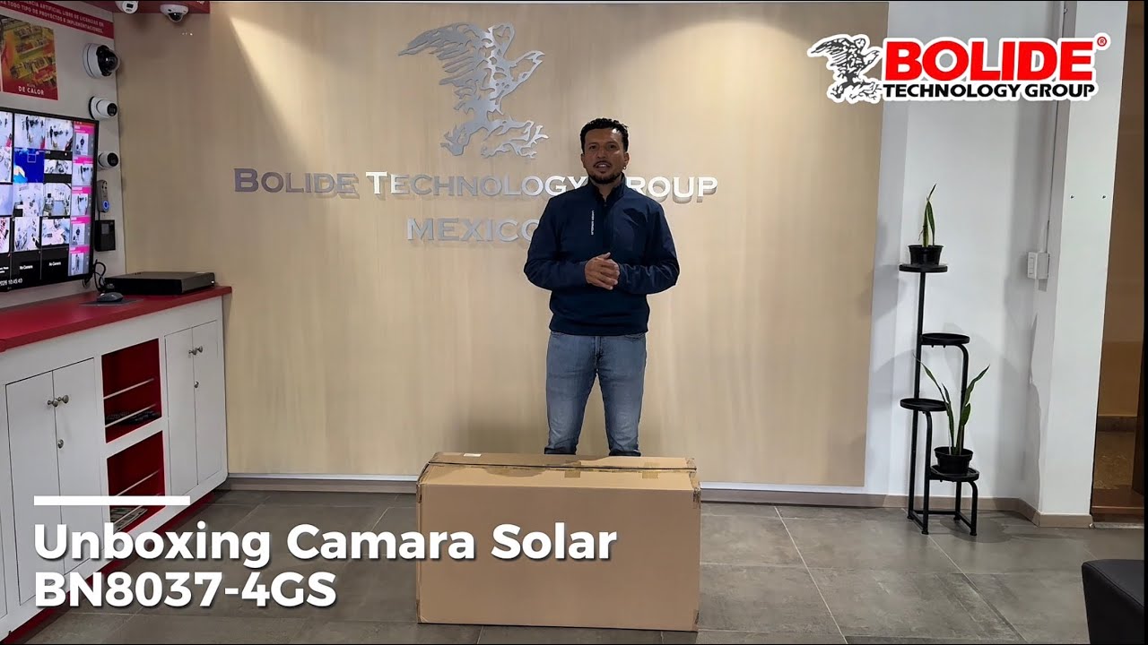 Unboxing Cámara Solar BN8037-4GS Bolide