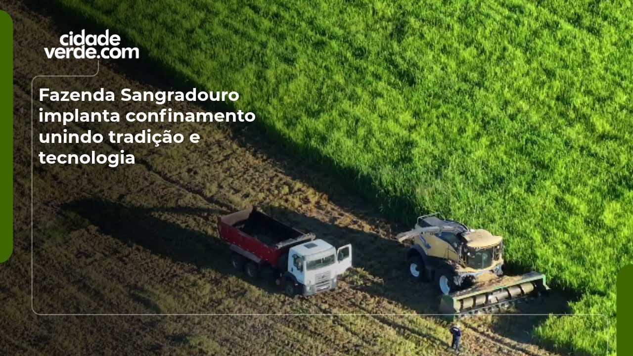 Fazenda Sangradouro implanta confinamento unindo tradição e tecnologia