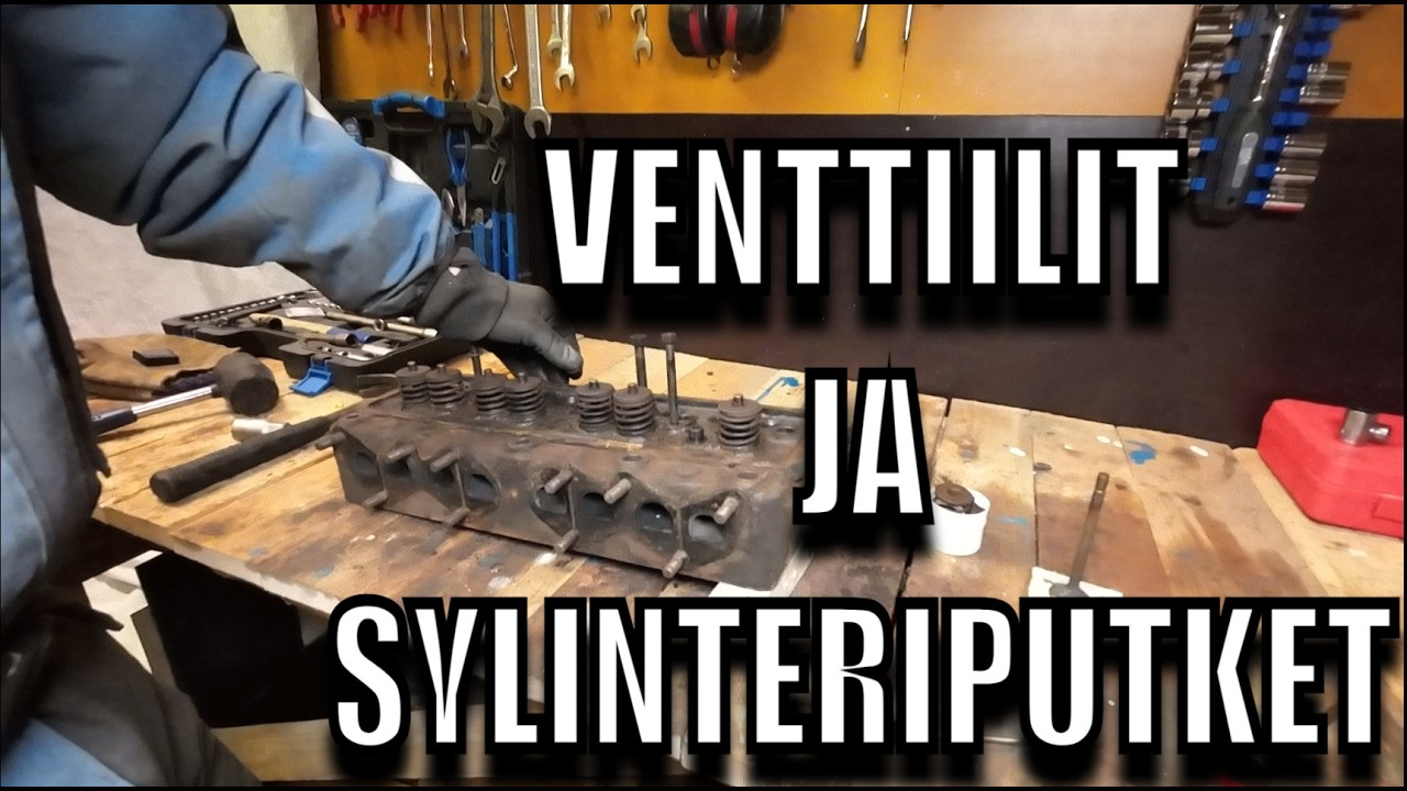 Ferguson TE-A-20: venttiilejä ja sylinteriputkia