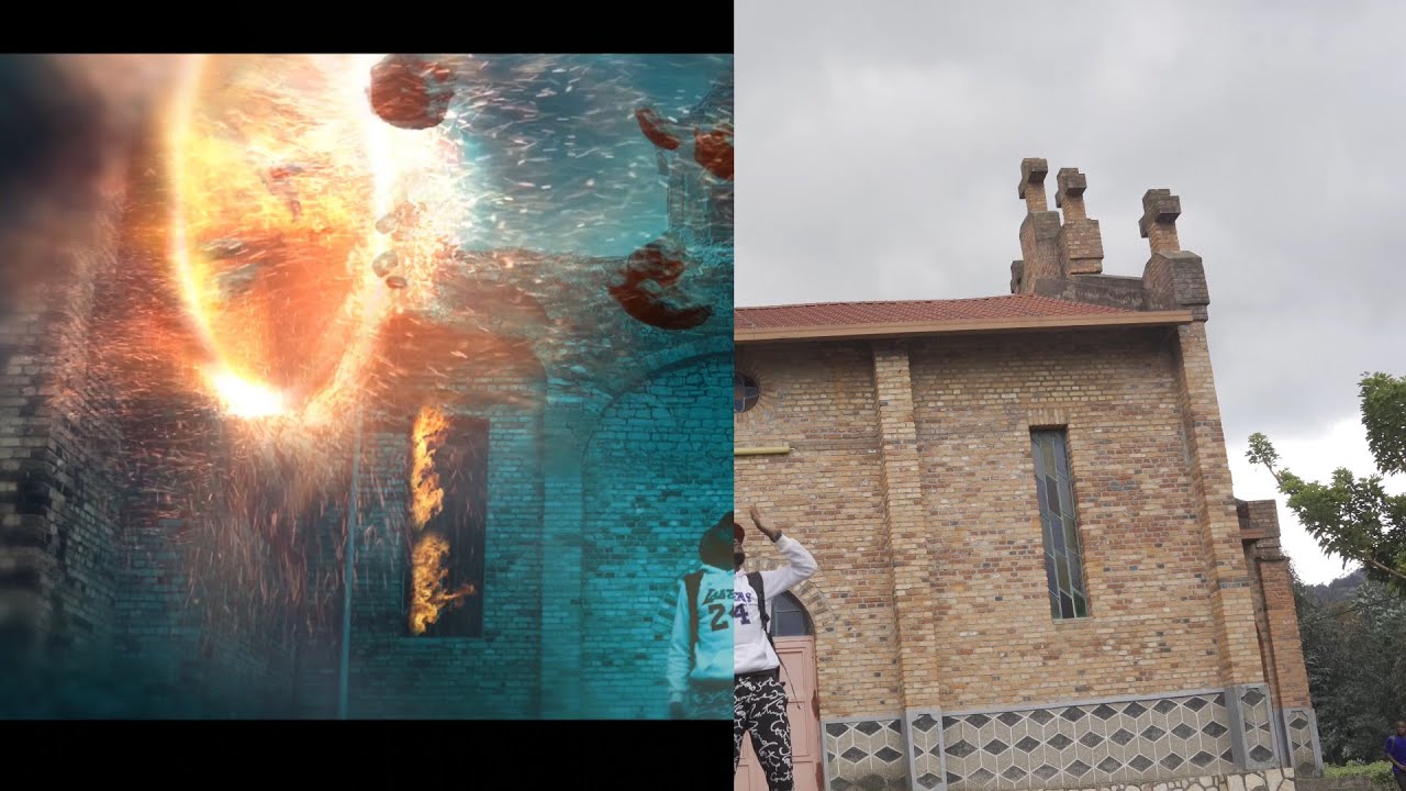 vfx breakdown   [how i created  Rocks through portal]