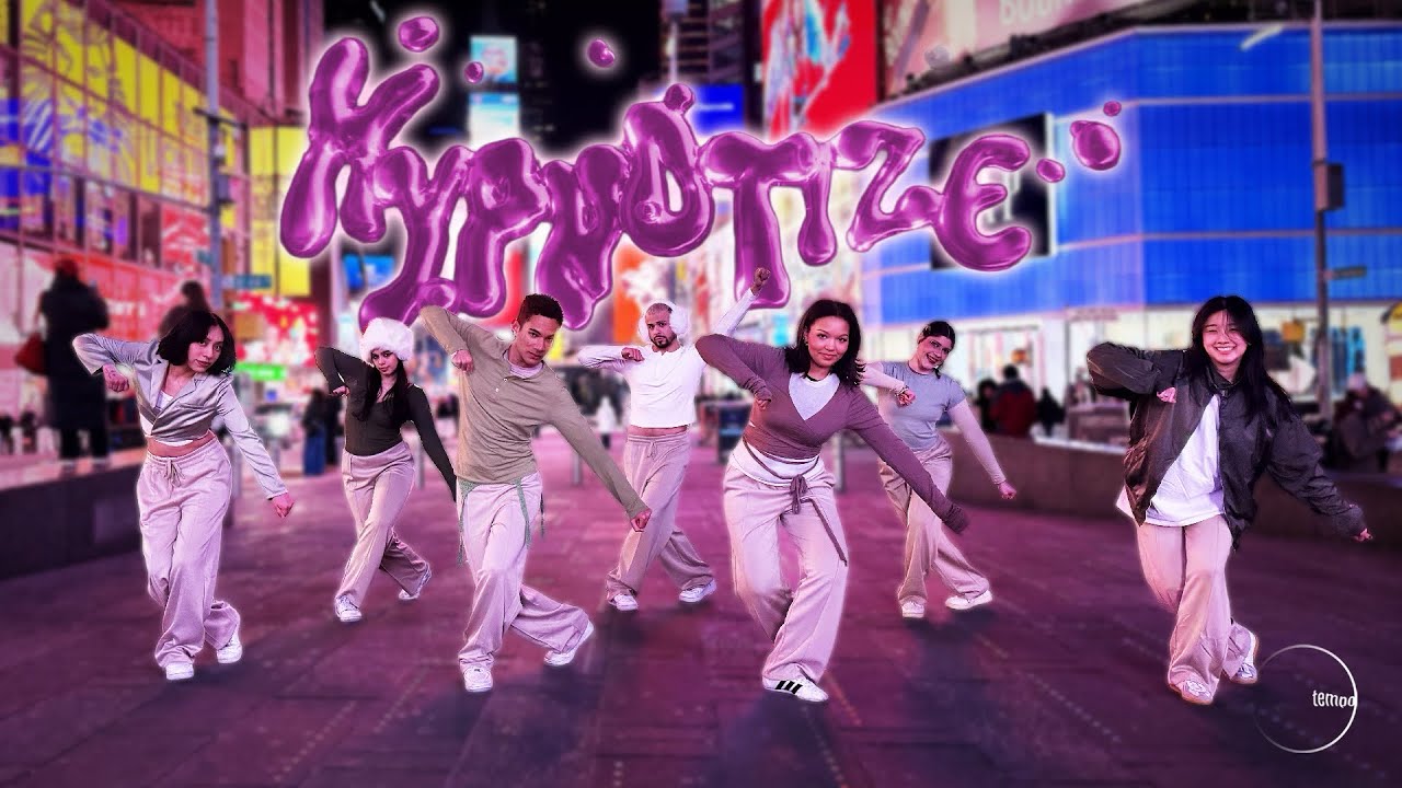[DANCE IN PUBLIC | NYC TIMES SQUARE] XG (エックスジー/엑스지) - ‘HYPNOTIZE’ Dance Cover | ONE TAKE 4K
