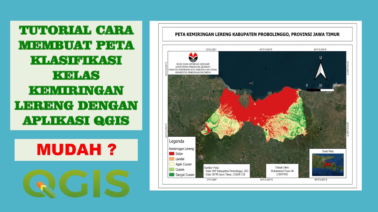 [РУКОВОДСТВО ПО QGIS] Как создать карту классификации уклонов