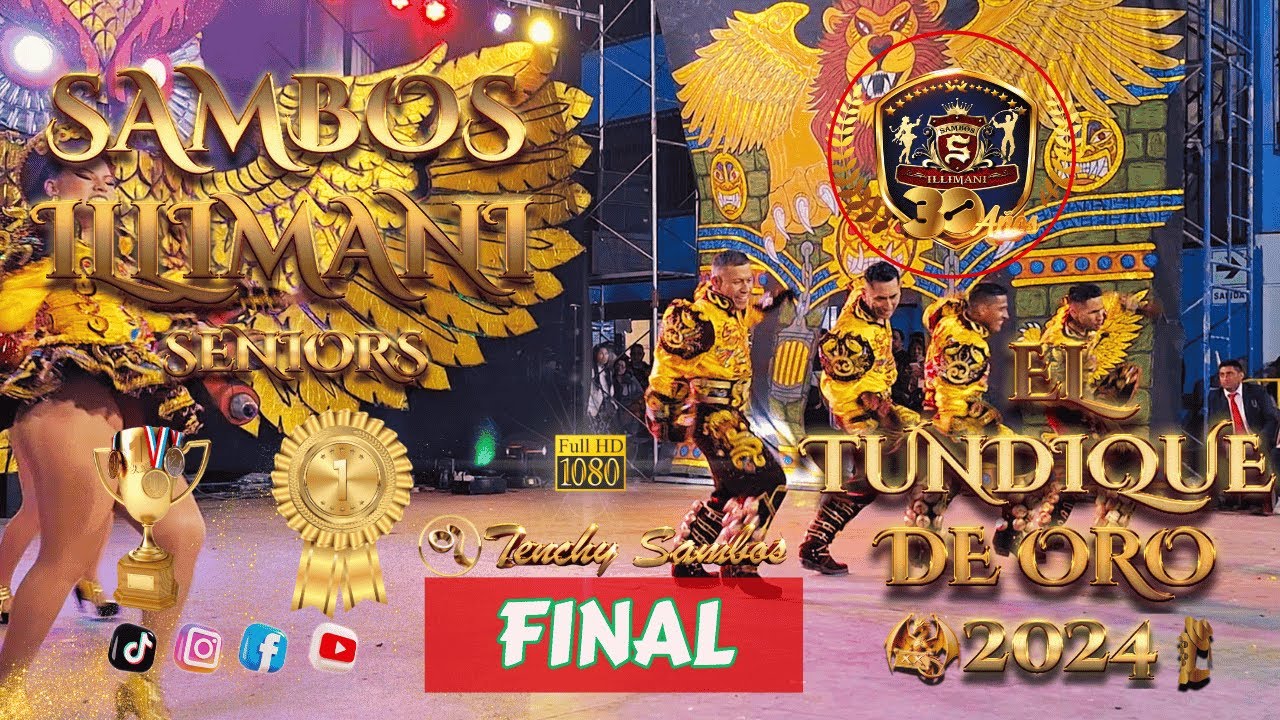 SAMBOS ILLIMANI SENIORS : Campeón Master | Tundique De Oro 2024 #viralvideo #sambosillimani #caporal