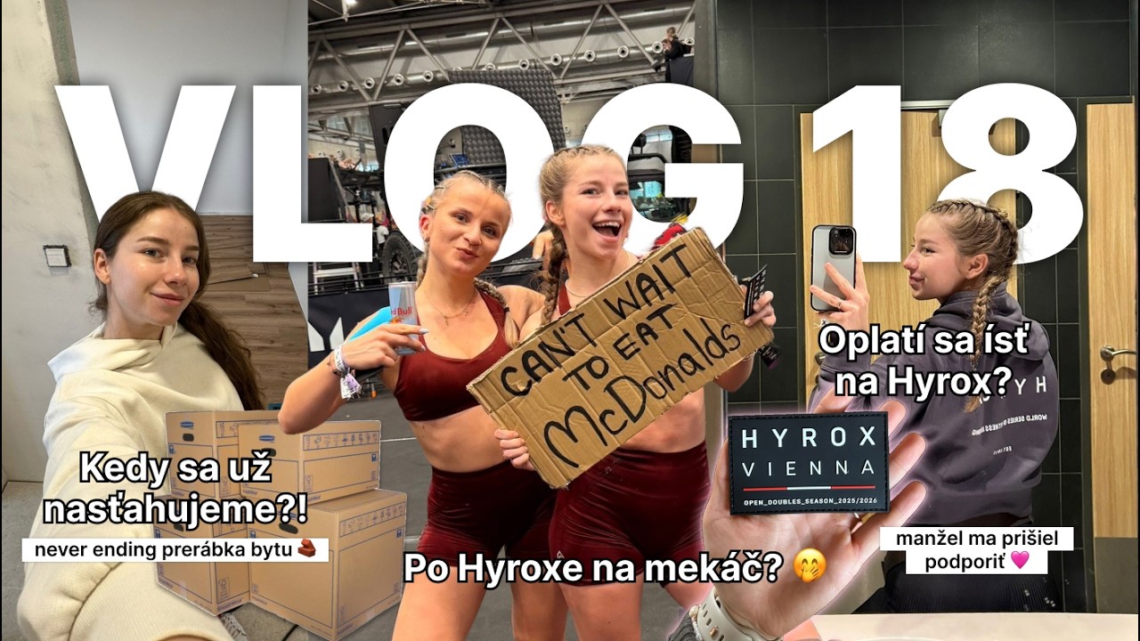 Náš druhý HYROX ako doubles, oplatí sa to vôbec za tie peniaze?! 💸🥴