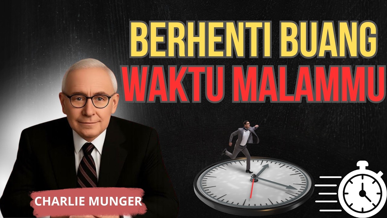 Charlie Munger: Hal yang Saya Lakukan untuk Hentikan Kebiasaan Membuang Waktu Malam Setelah Bekerja