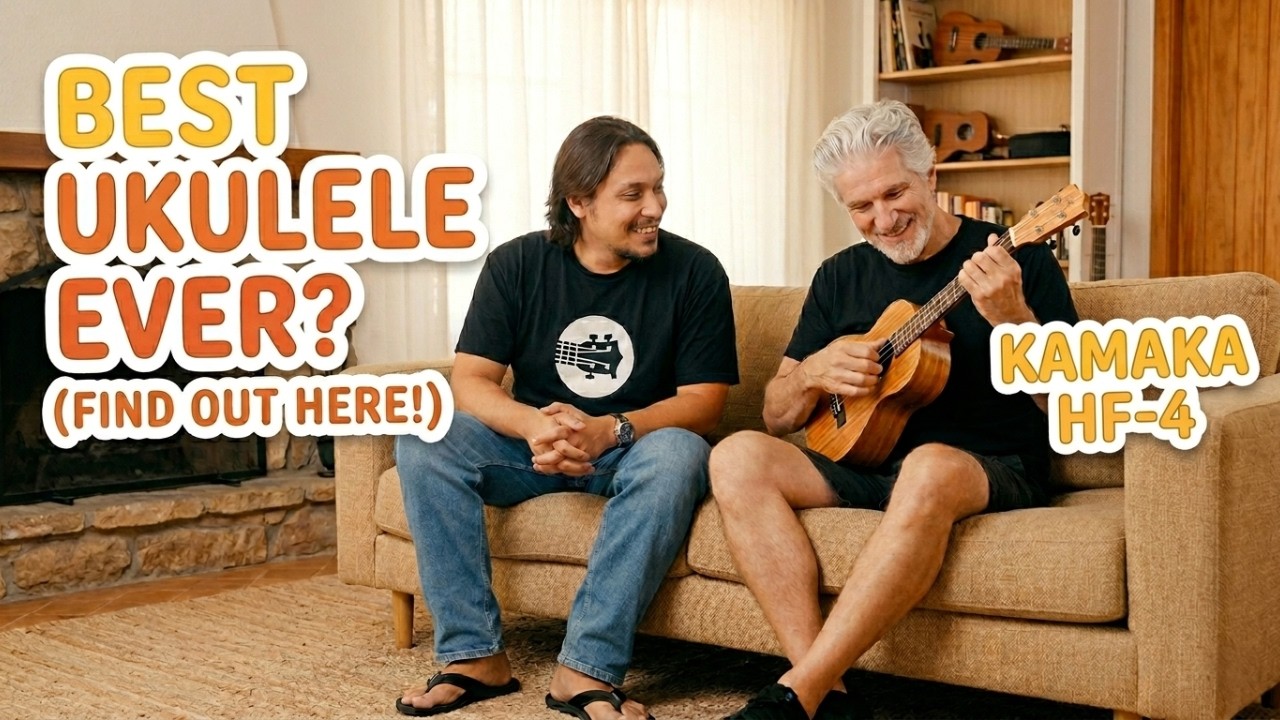 Kamaka HF 4 Baritone Ukulele Review