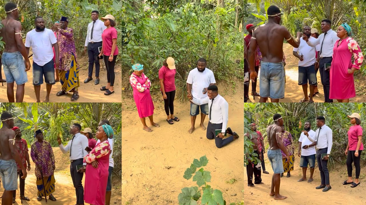Shocking moment as Kelly’s Uncle brought Village Youths to fight PASTOR HENRY to leave the village 
