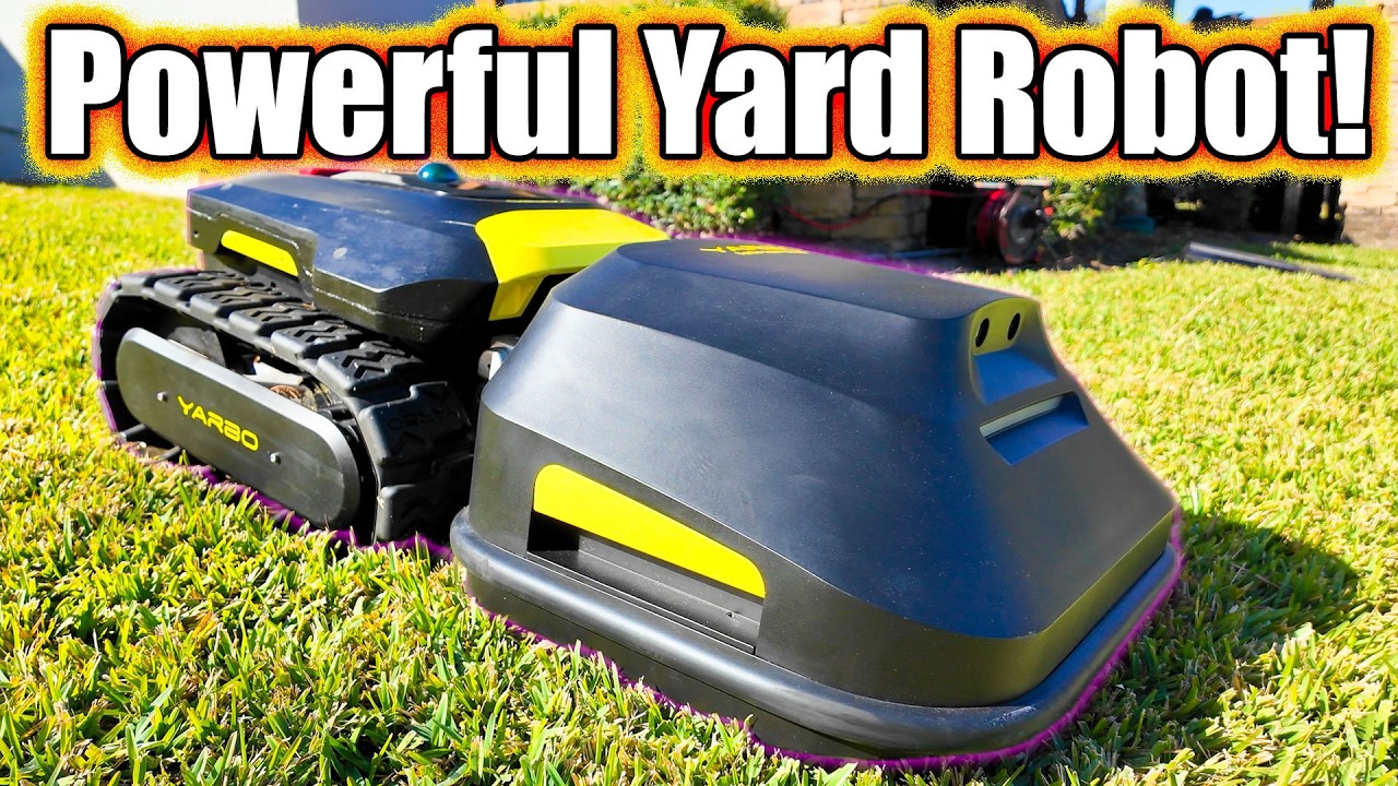 This Robot Maintains Your Entire Yard! Yarbo M-Series First Look
