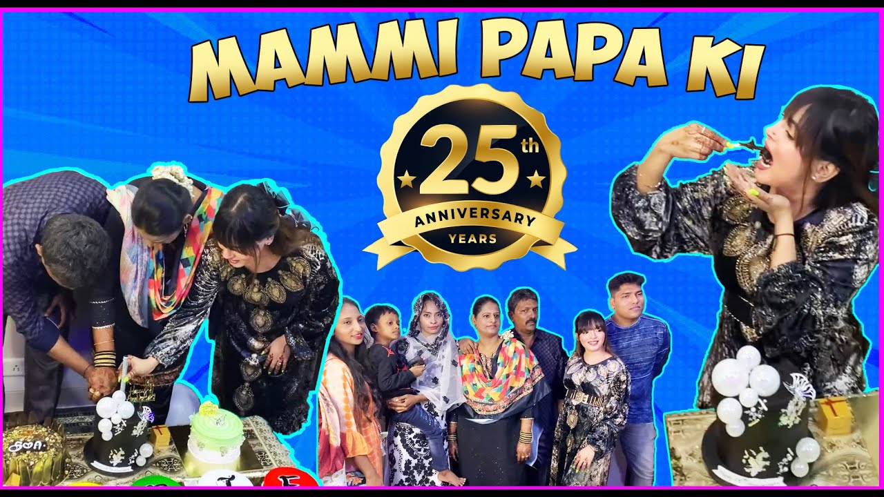 My Parents 25th Anniversary | Family Vlog - Shifa Memon