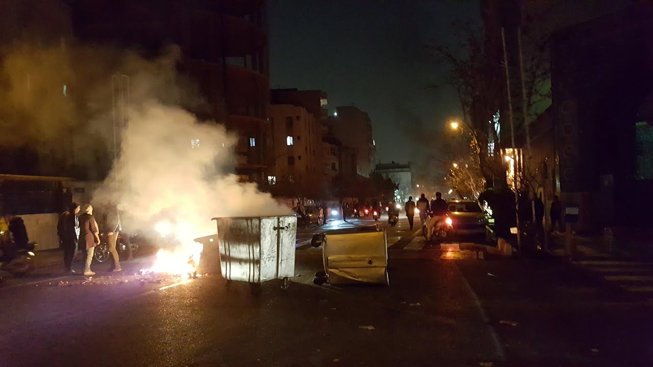Iranians take to the streets for a third day of protests