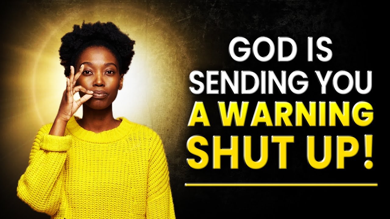 God Is SENDING You A WARNING You TALK TOO MUCH Things You Shouldn't Say To Your Partner(MUST WATCH)