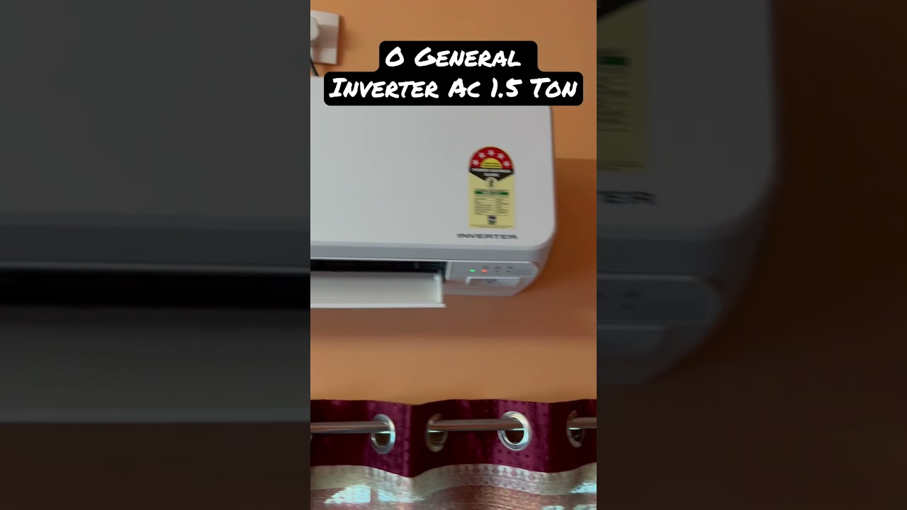 O General Inverter AC🥶| 1.5 Ton 5 Star