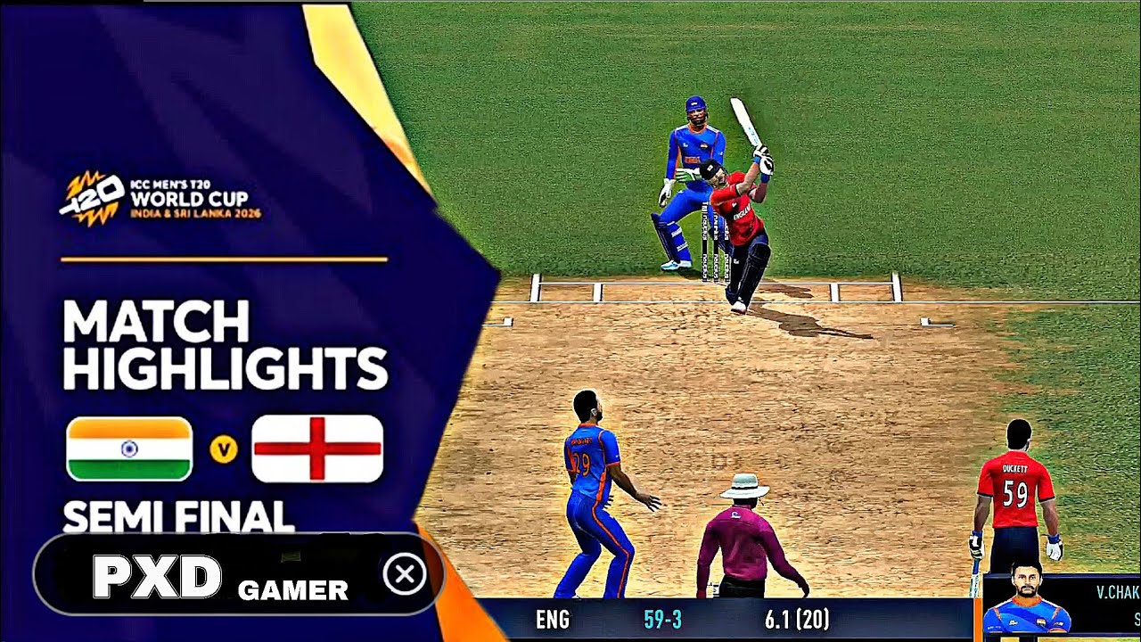 INDIA VS ENGINE T20I WORLD CUP SEMI FINAL MATCH 