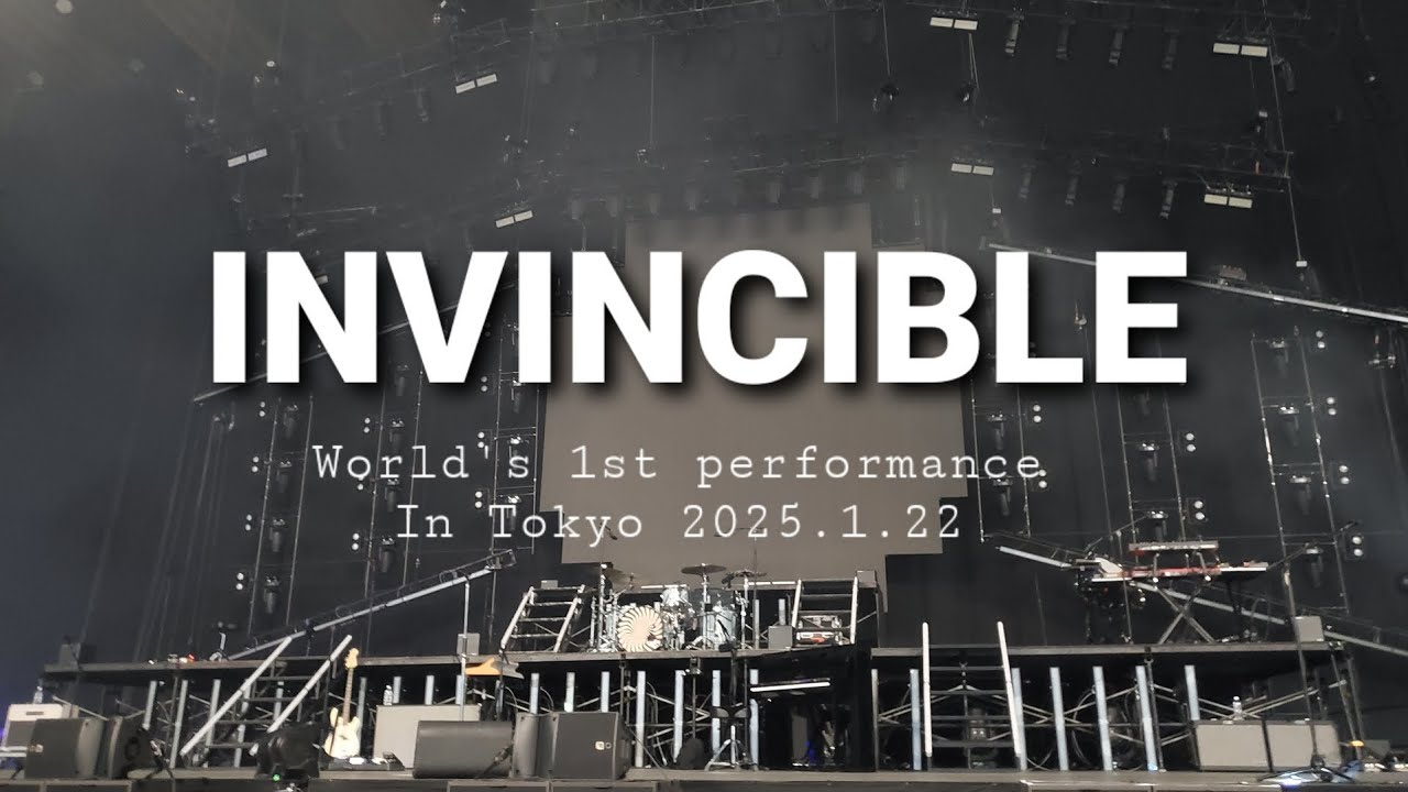 OneRepublic "Invincible"×3 first play in Tokyo 2025