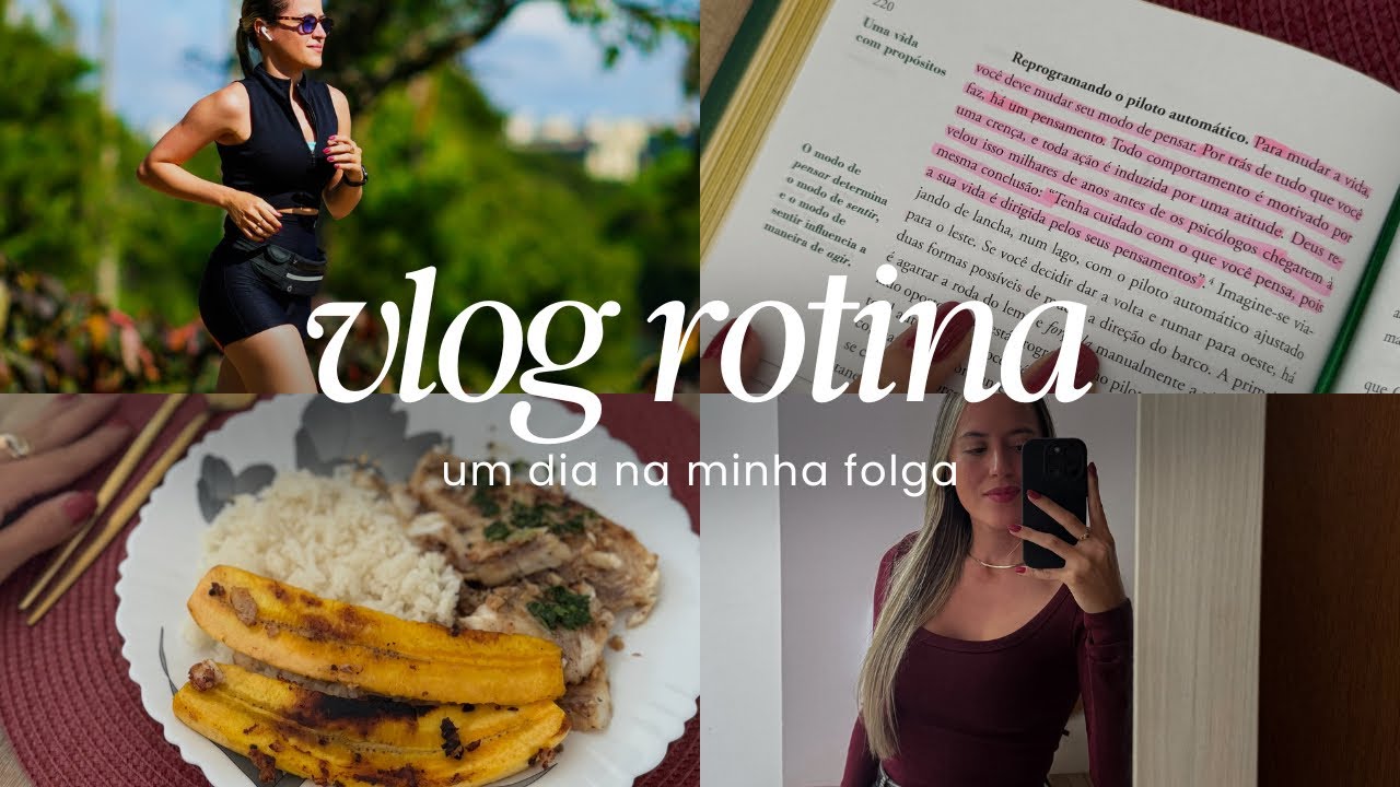 UM DIA DE FOLGA COMIGO l folga da escala policial, corrida, descanso…