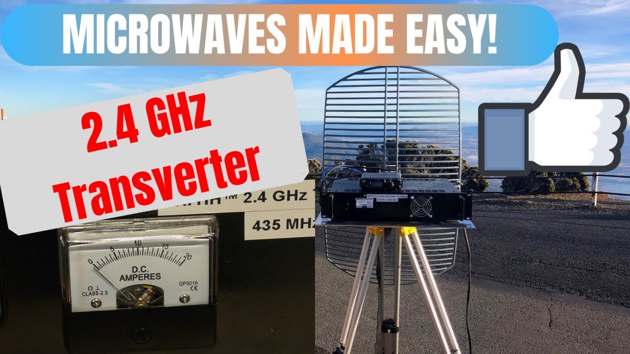 A Ham Radio Transverter for the 2.4 GHz band (13cm)