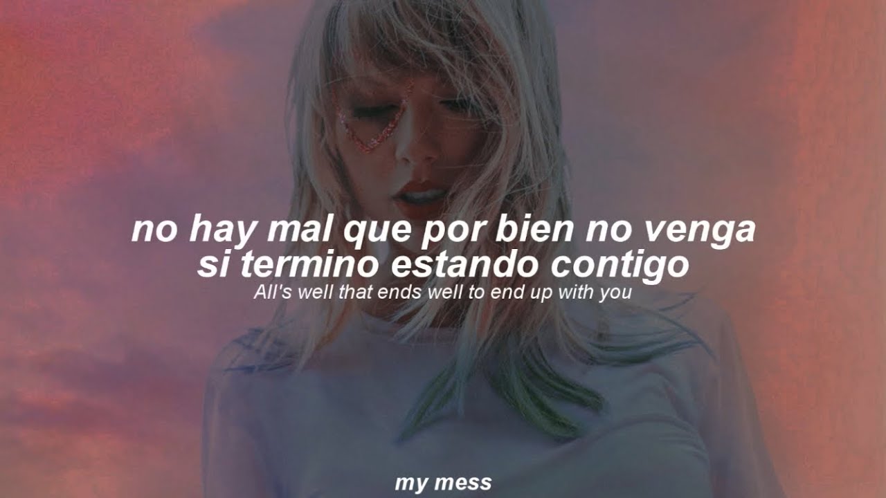 taylor swift - lover (traducida al español + lyrics)
