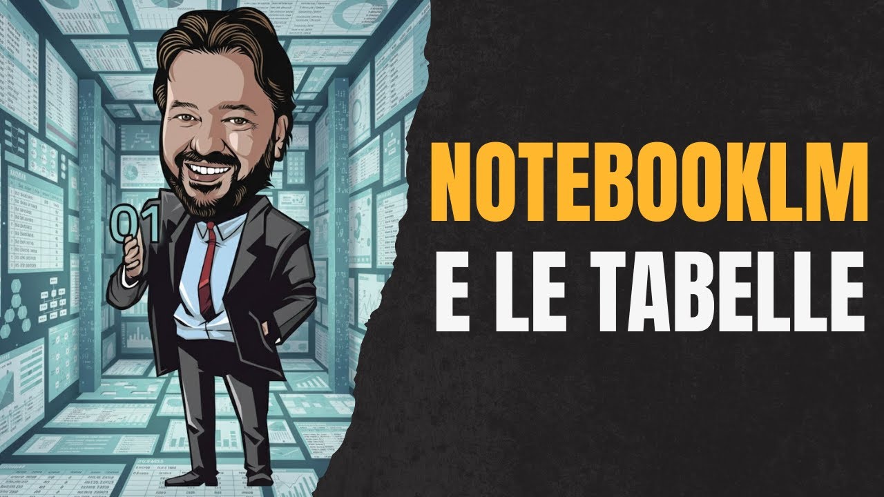 NotebookLM e le tabelle: ora legge e crea gli Excel