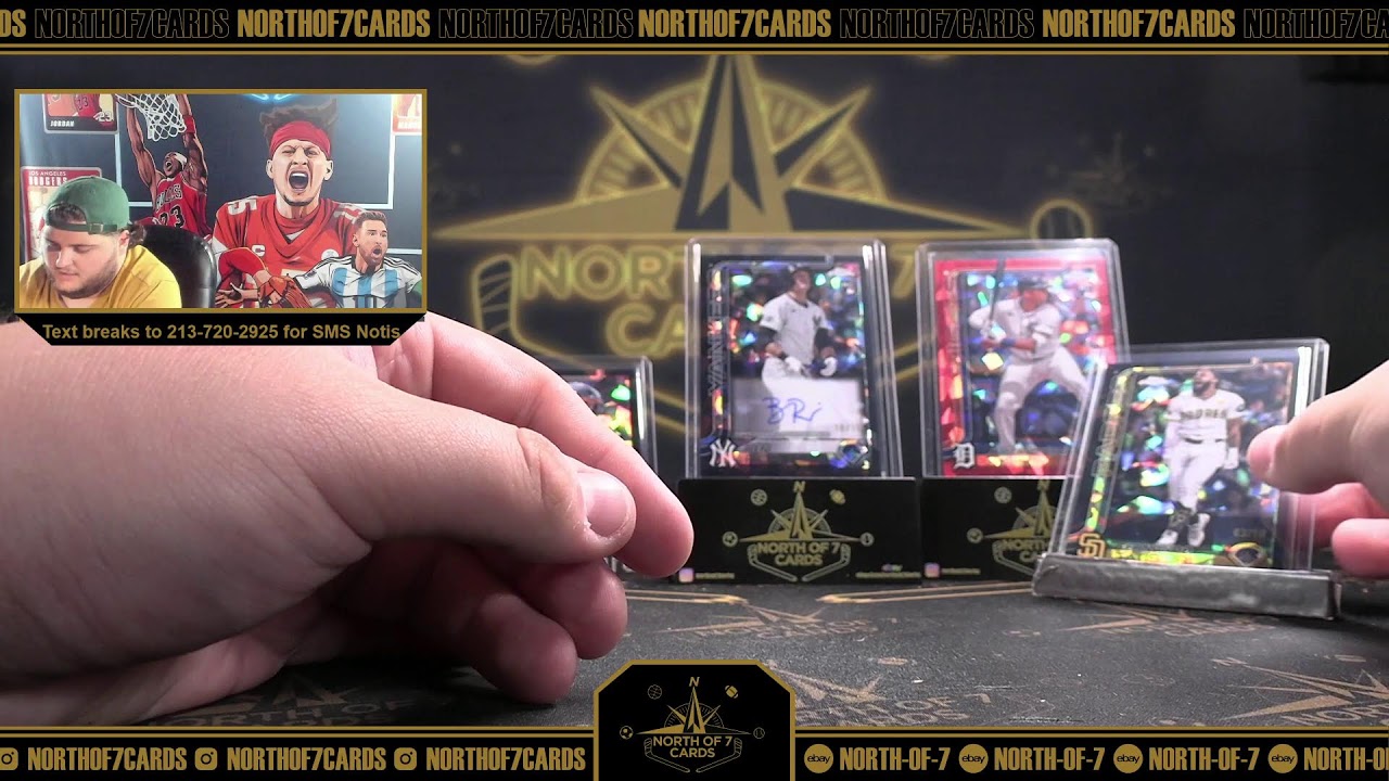 2025 Topps Chrome Sapphire Baseball 5X Box Player BREAK #2- Sept 5th