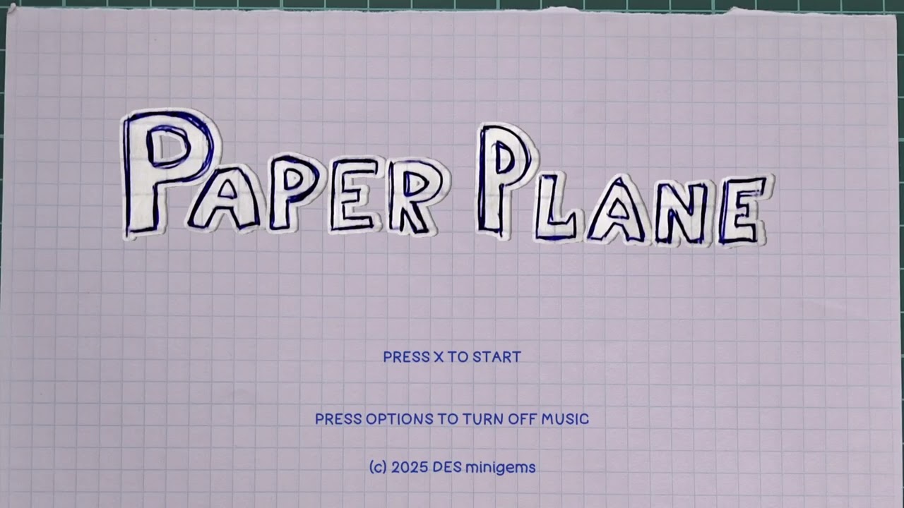 Paper Plane - Guia Platina