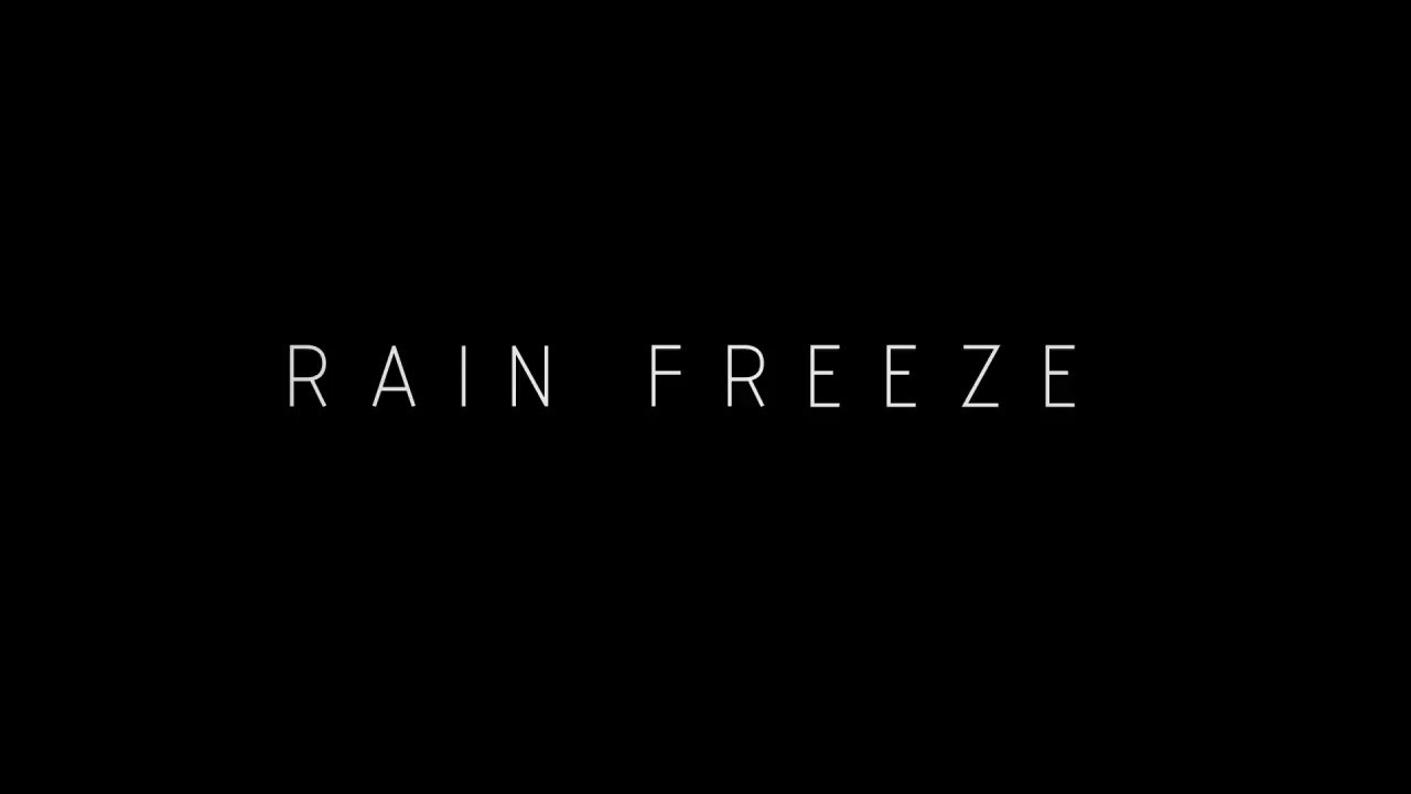 Rain freeze | after effect