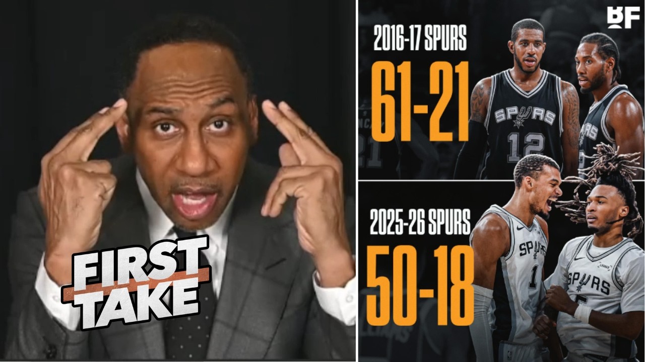FIRST TAKE | Spurs will win it all this year! — Perk tells Stephen A. after Wemby’s 50-win season