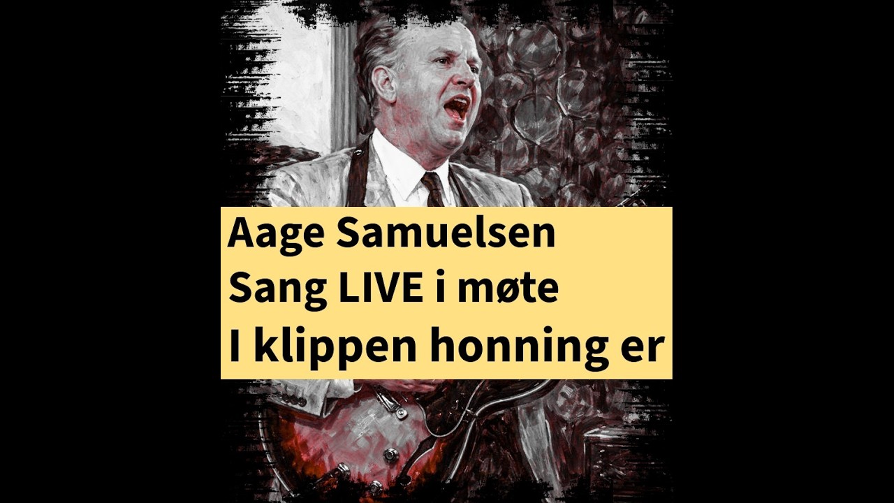 Aage Samuelsen -I klippen honning er -SANG LIVE i møte