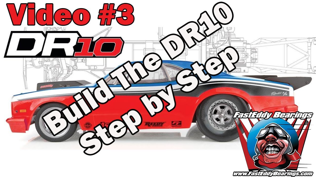 FastEddy Bearings DR10 Build Video 3