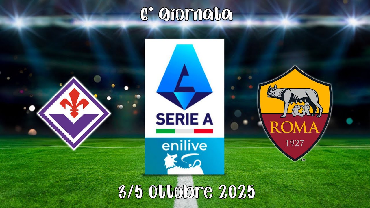 Fiorentina - Roma | 6° giornata Serie A EniLive 25/26 | Simulazione su EA FC 25