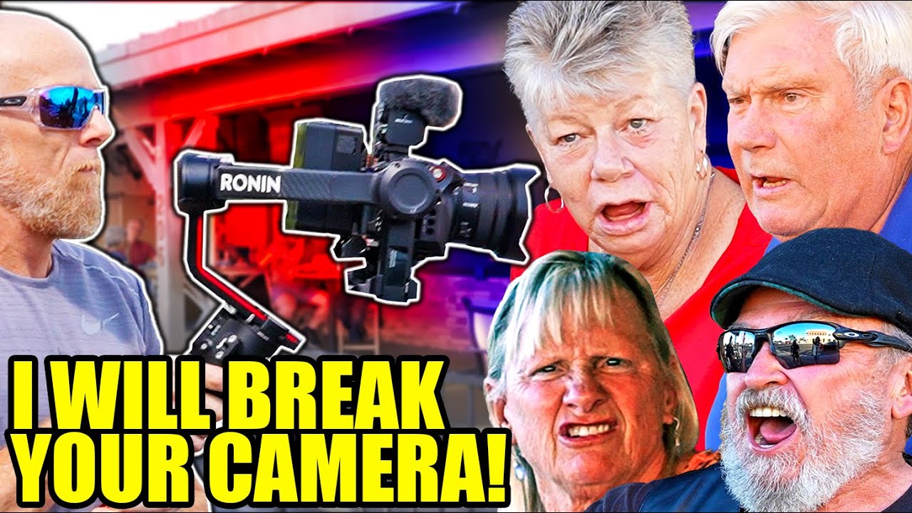 TRIGGERED ARIZONA SNOWBIRDS MELTDOWN IN THE SUN!!