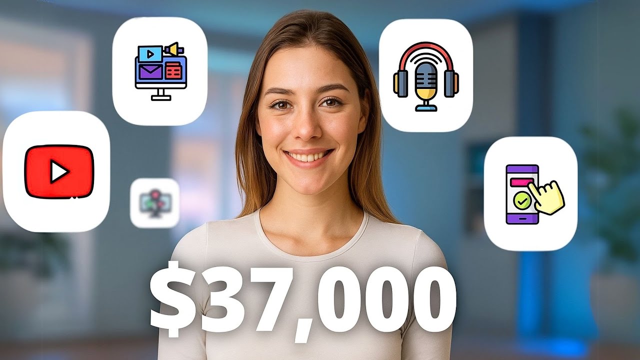 5 AI Passive Income Ideas - How To Make $37k per Week