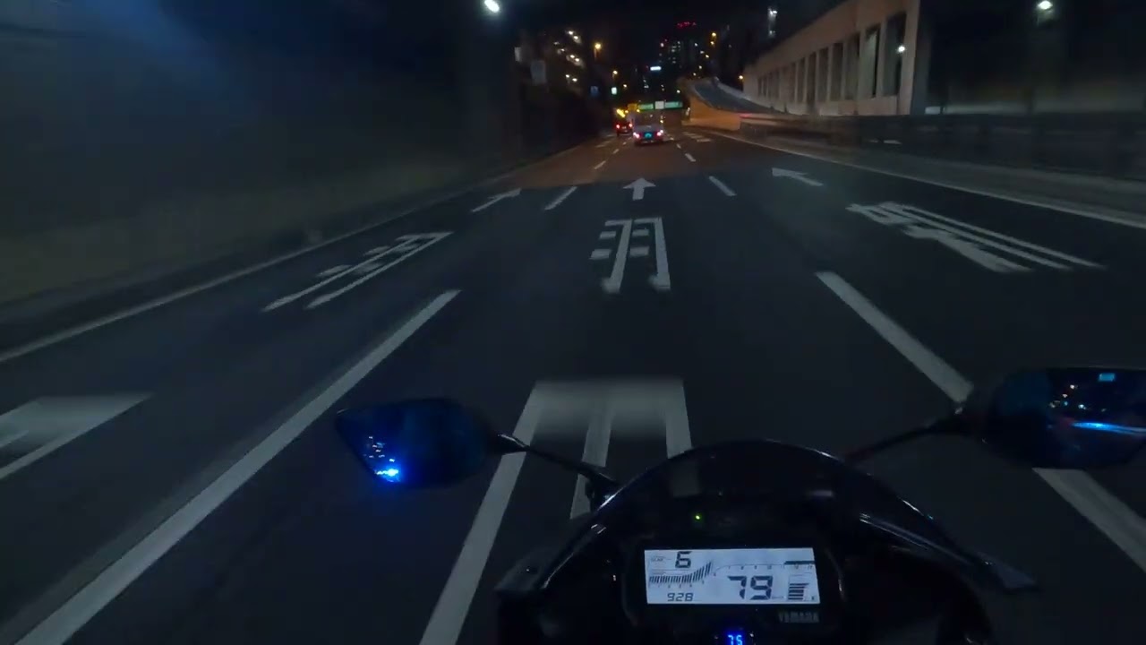 YZF-R15 POV TOKYO HIGHWAY  C1