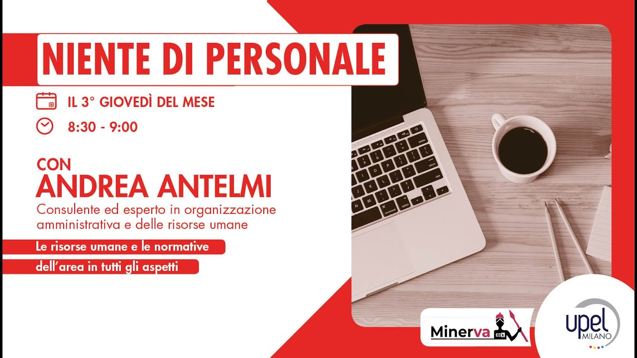 Niente di Personale - Caffè con l'esperto 1