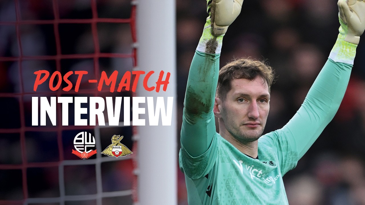 JACK BONHAM | Goalkeeper reacts to Doncaster Rovers at home
