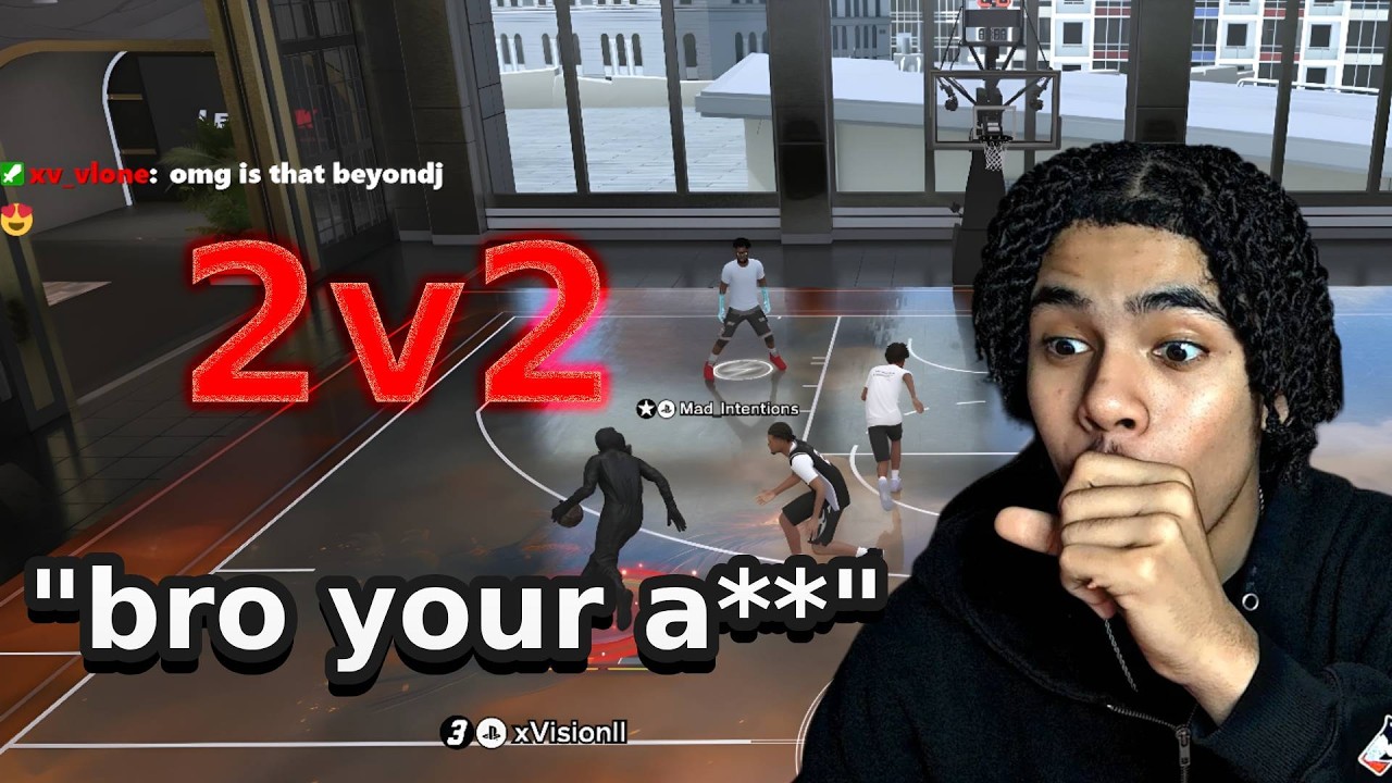 I PLAYED A 2V2 AGAINST TRASH TALKER'S IN 2K26!!