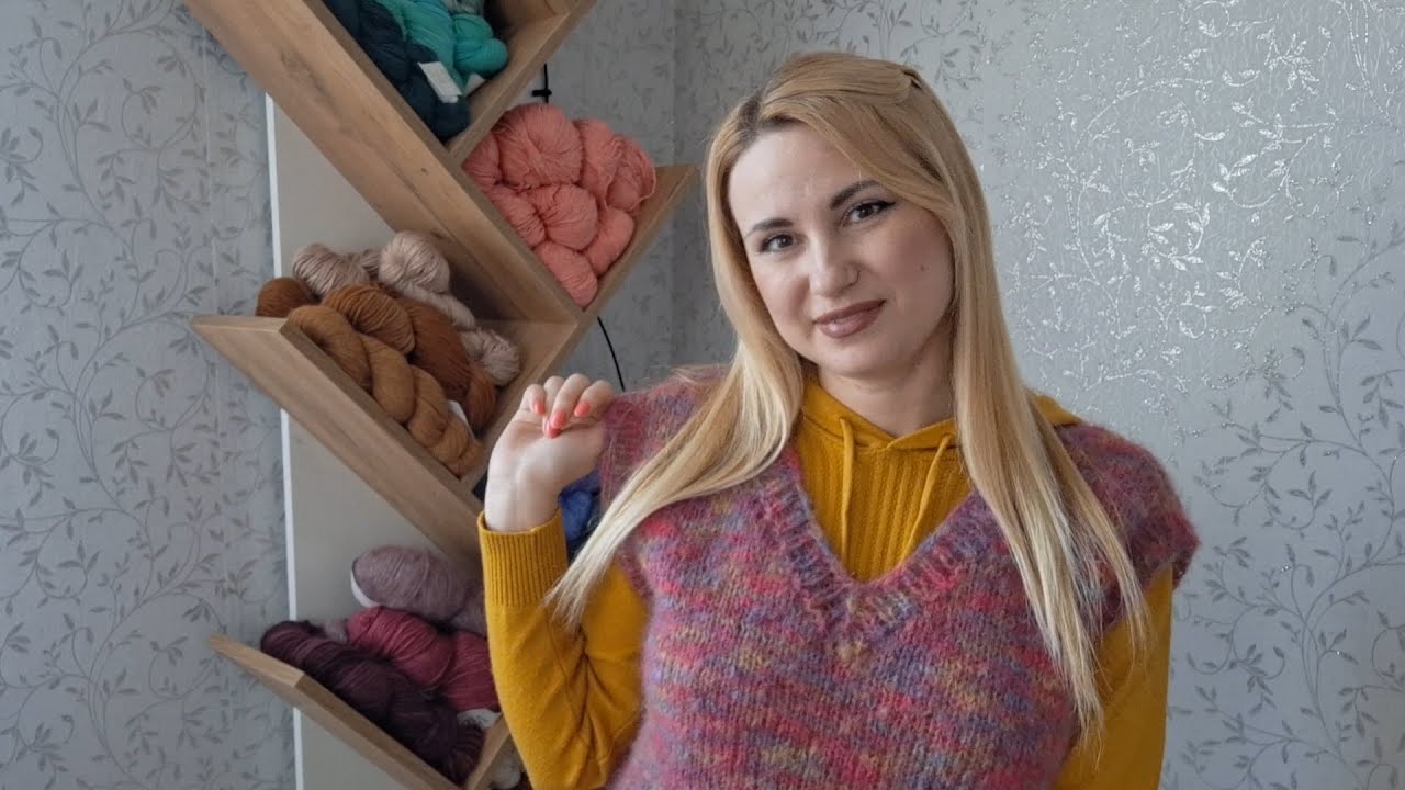 Связала жилетку маме и ЧТО на спицах / Эпизод №9