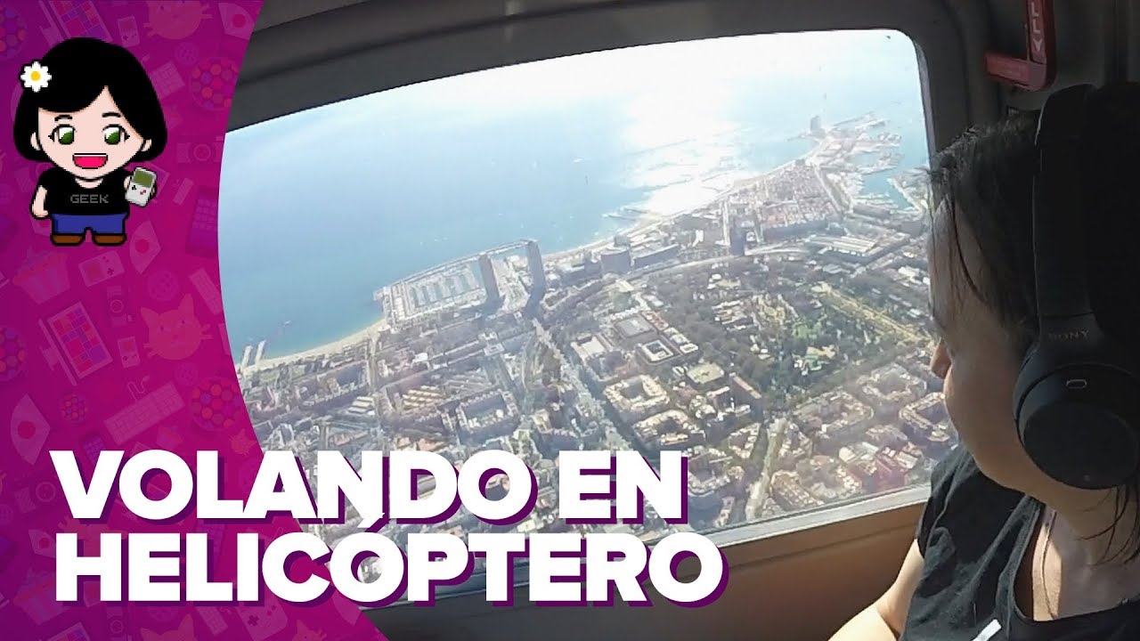 Volando en helicóptero por Barcelona con Sony | vlog #11