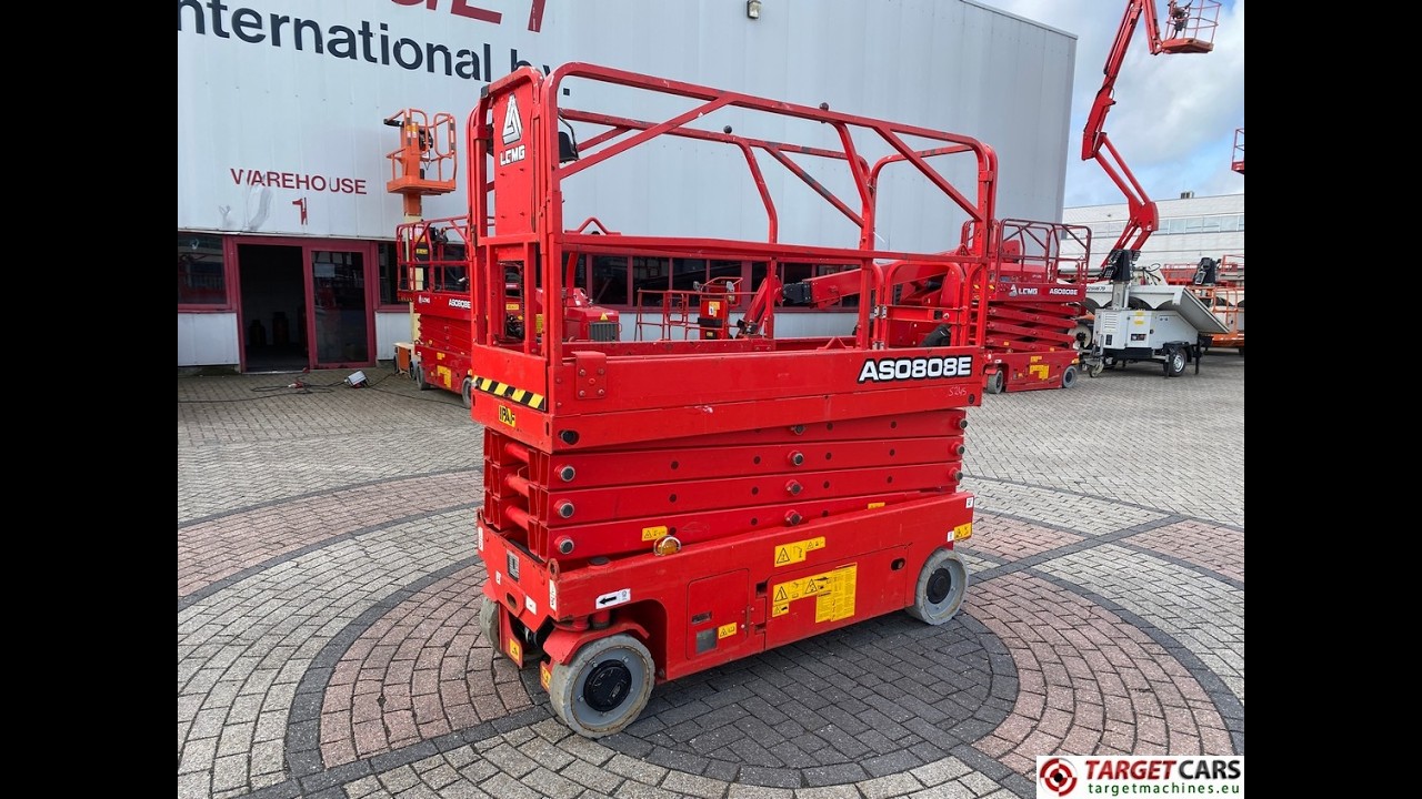 783851 LGMG AS0808E ELECTRIC 0808 SCISSOR WORK LIFT 2021 1000CM M11000205