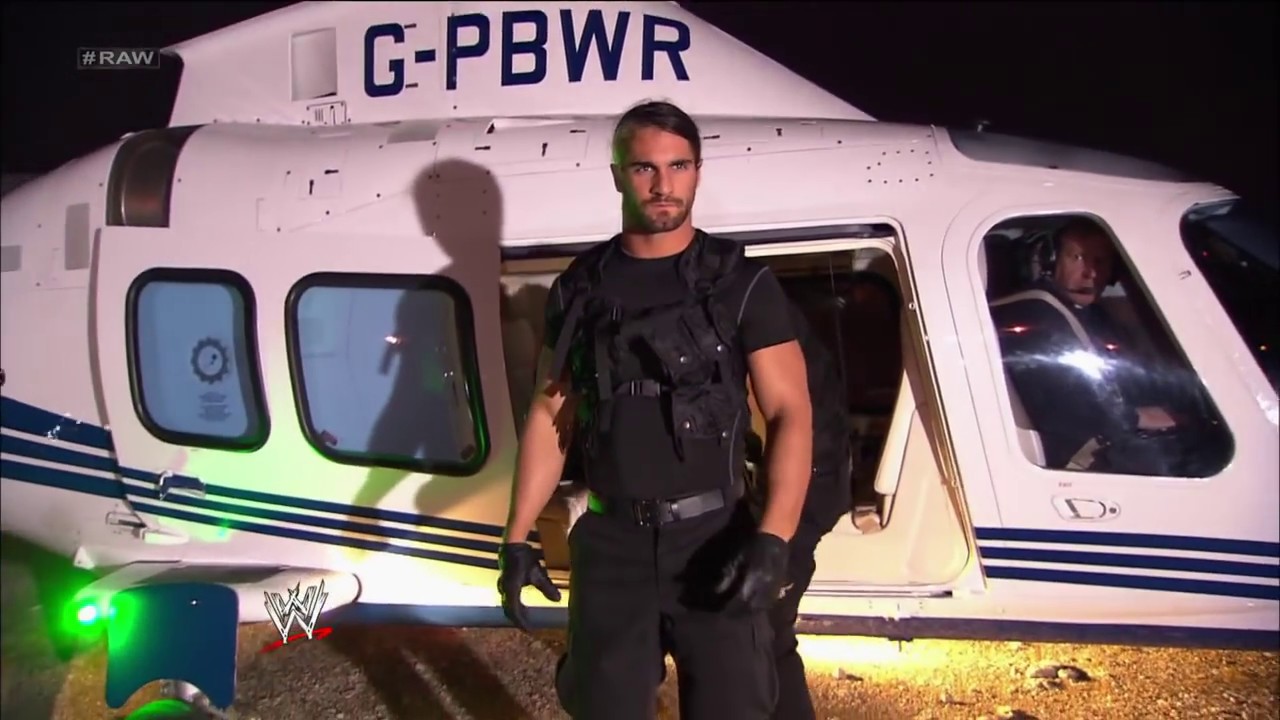 «Щит» прибыл на лондонскую арену O2 на вертолете: Raw, 22 апреля 2013 г.