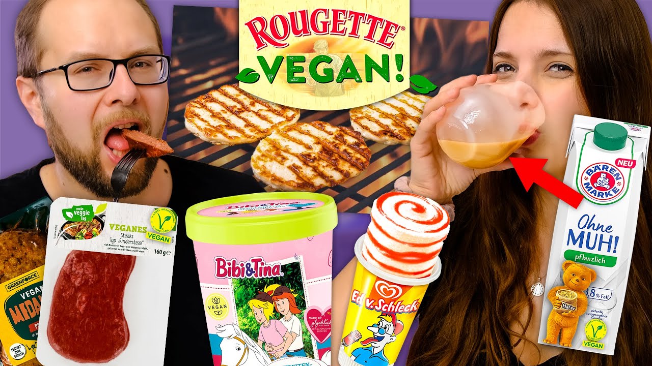 Die NEUESTEN veganen Produkte im Test (krasser Sch...!!)