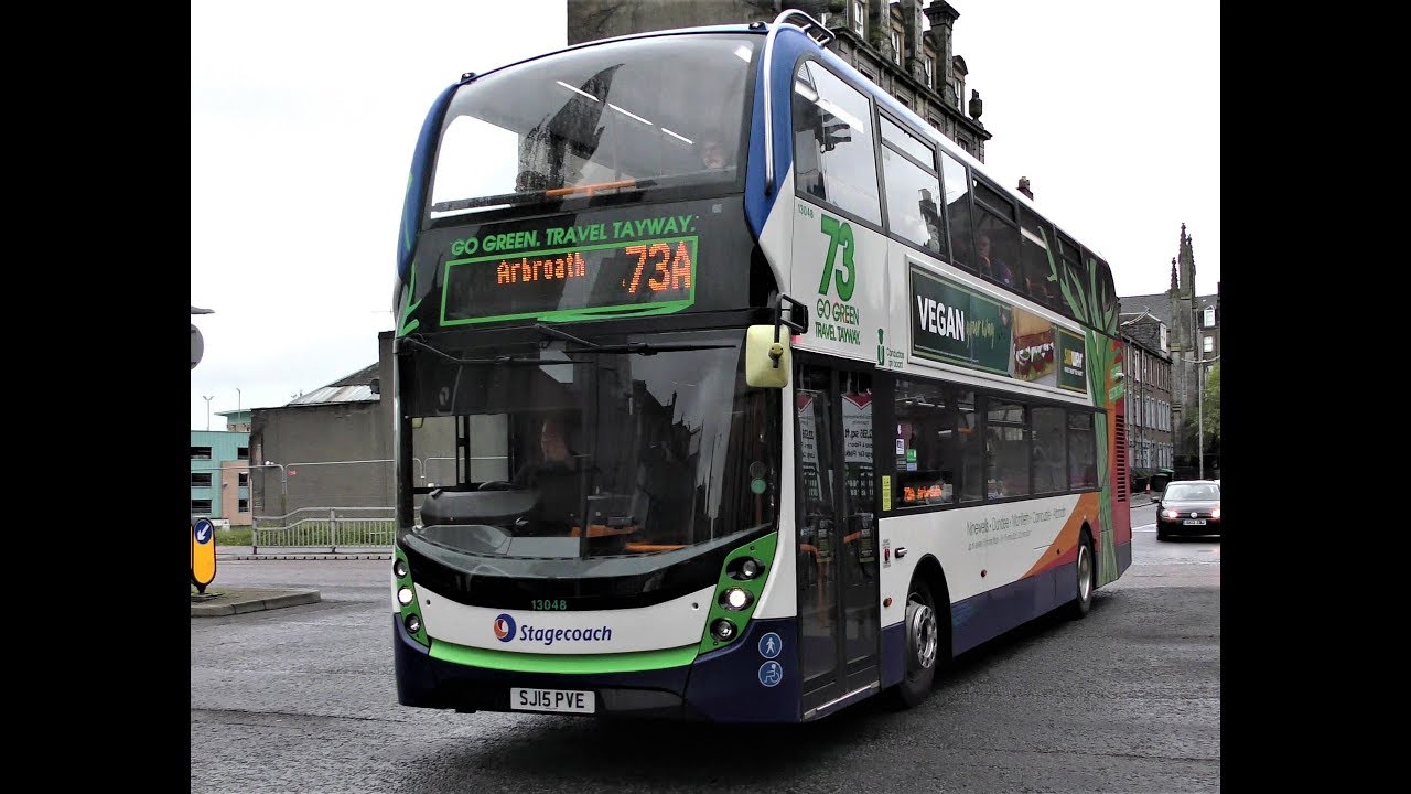 Stagecoach, Explore Bus in Dundee Town Centre. Pt2
