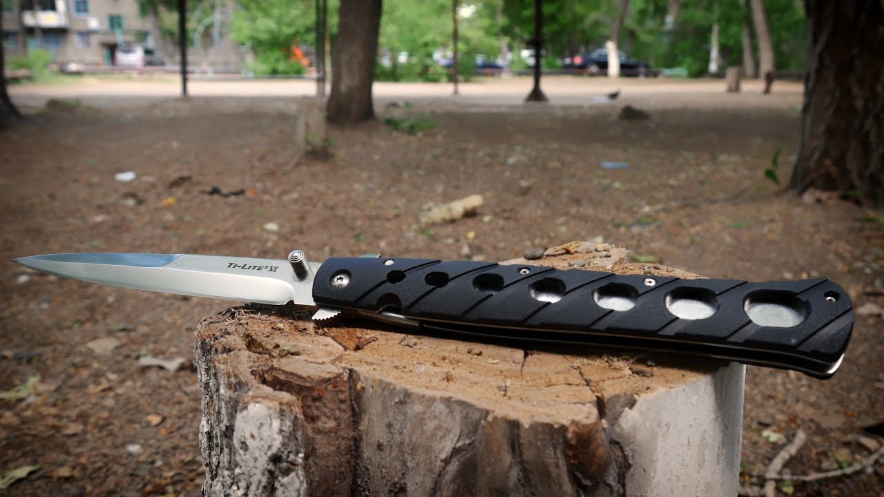 Cold Steel Ti Lite 6 Zy-Ex. Харизматичный кинжал.