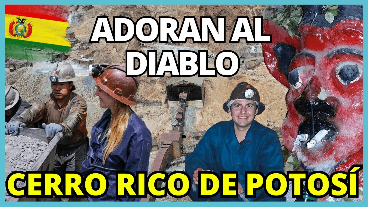 Exploramos las MINAS DEL CERRO RICO de POTOSÍ 😈  LAS MINAS DEL DIABLO y DE LA PLATA en BOLIVIA